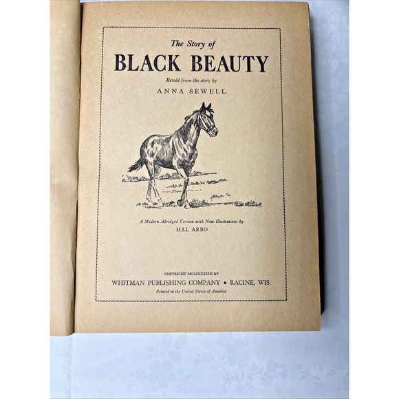 Big Big Story Book — Black Beauty / Heidi / Peter Pan / Hans Brinker — Whitman, - Picture 7 of 10